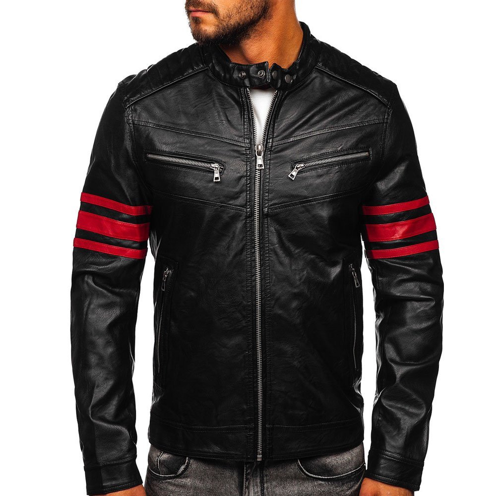 1-1-1.jpg Leather Jacket β Timeless Style, Premium Craftsmanship & Bold Attitude - Image 1