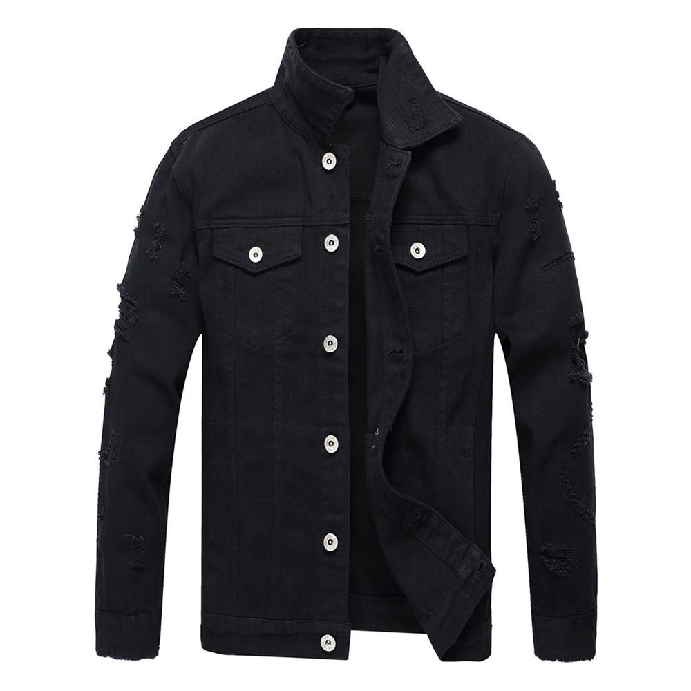 A13d7f800c7e448bfab230f04e9700a37F.jpeg Classic Denim Jacket β Timeless Style, Durable Fabric & Comfortable Fit - Image 1