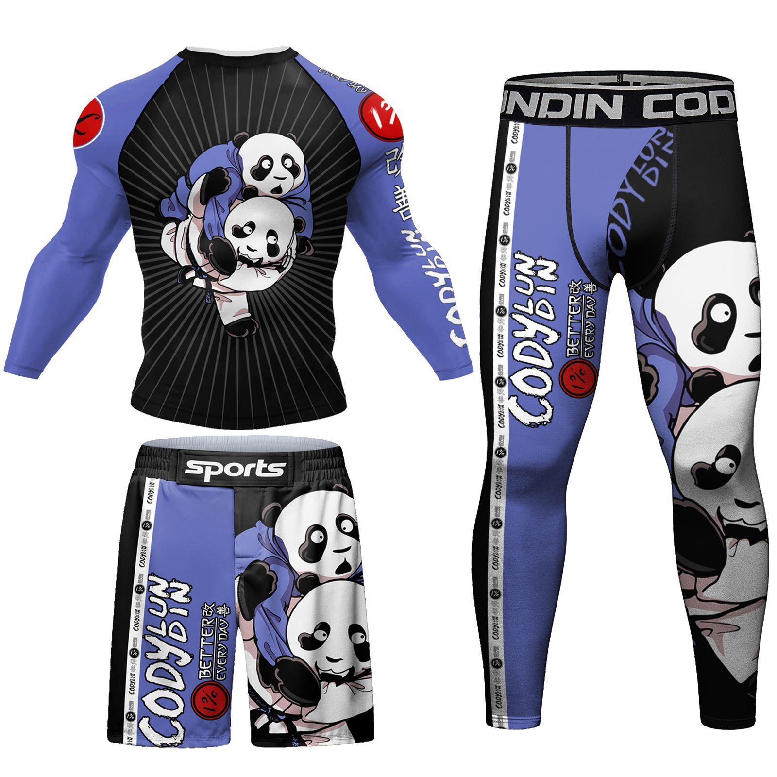 H4d39d0cf95244a9e90aab4c0ee37fc92M.jpg Compression Set β Stretchable, Breathable & High-Performance Activewear - Image 1
