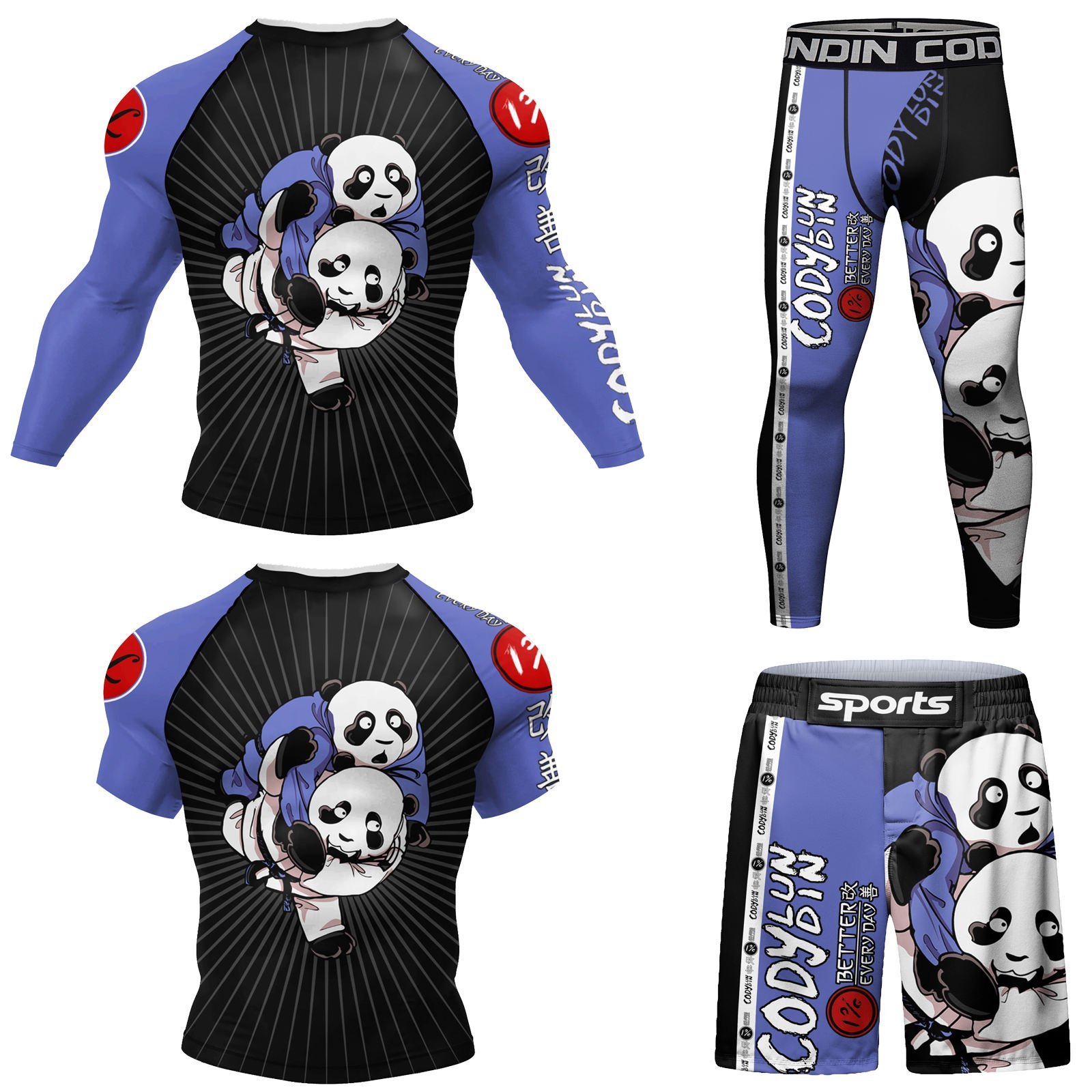 Haa96c5d87dd042b88c48cfc308ba80363.jpg Compression Set β Stretchable, Breathable & High-Performance Activewear - Image 1